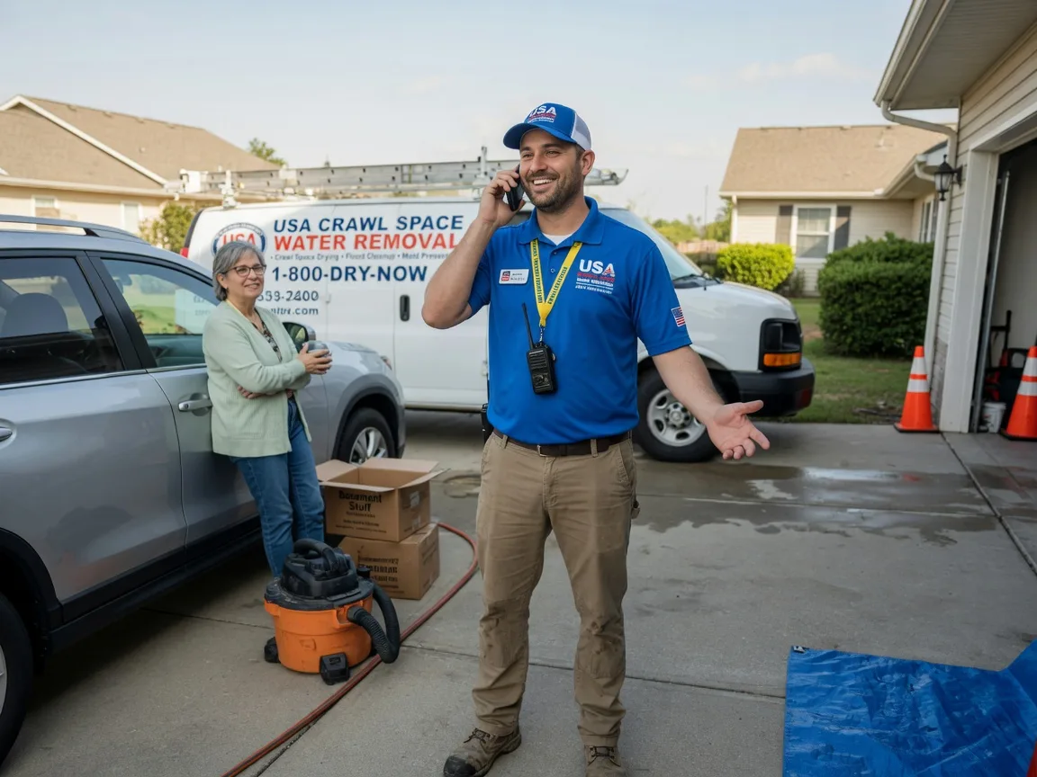 Crawl Space Water Removal Cedar Springs, GA FAQs